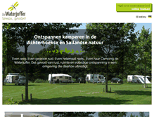 Tablet Screenshot of campingdewaterjuffer.nl